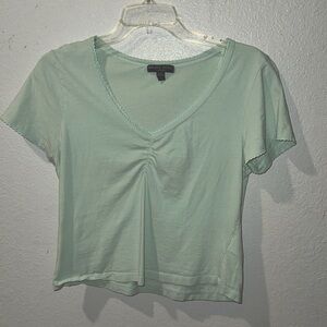 Green baby tee